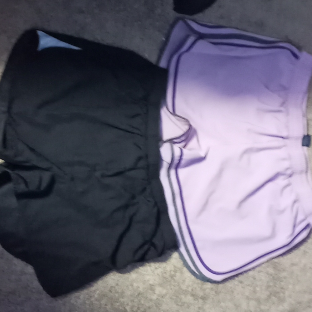 Athletic shorts fils underarmour and champion